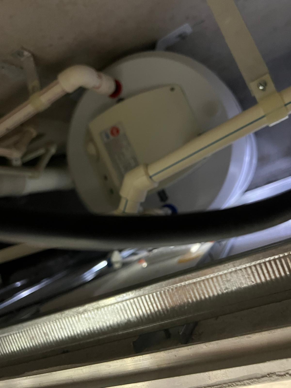 Recent plumbing work