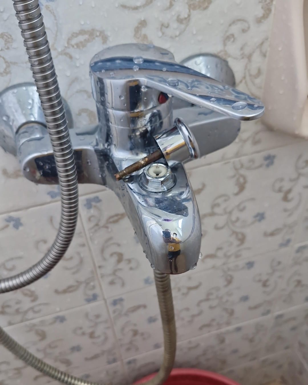 Recent plumbing work
